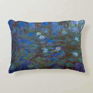 Claude Monet - Blue Vatten Lilies Prydnadskudde