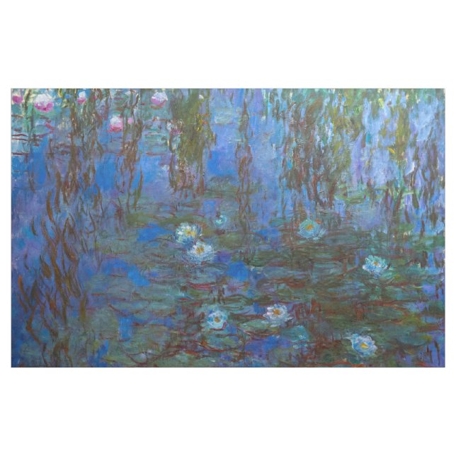 Claude Monet - Blue Vatten Lilies Tyg (Yard)