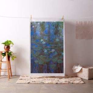 Claude Monet - Blue Vatten Lilies Tyg
