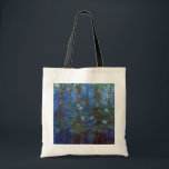 Claude Monet - Blue Vatten Lilies Tygkasse<br><div class="desc">Blue Vatten Lilies / Nympheas Bleus av Claude Monet 1916-1919</div>