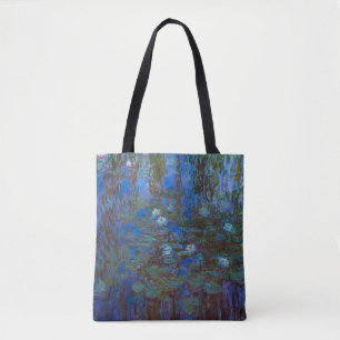 Claude Monet - Blue Vatten Lilies Tygkasse