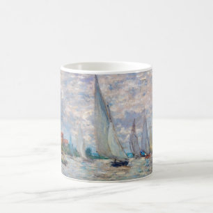 Claude Monet - Boats Regatta vid Argenteuil Kaffemugg