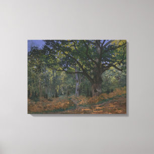 Claude Monet   Bodmer Oak, Fontainebleau Fores Canvastryck