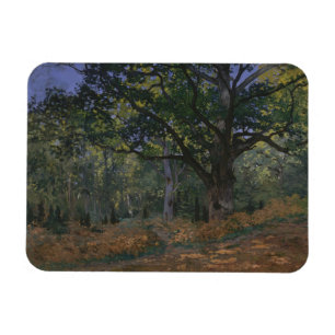 Claude Monet   Bodmer Oak, Fontainebleau Fores Magnet