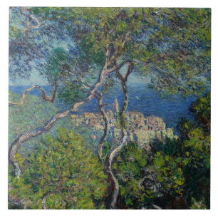 Claude Monet - Bordighera Kakelplatta