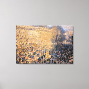 Claude Monet - Boulevard des Capucines i Paris Canvastryck