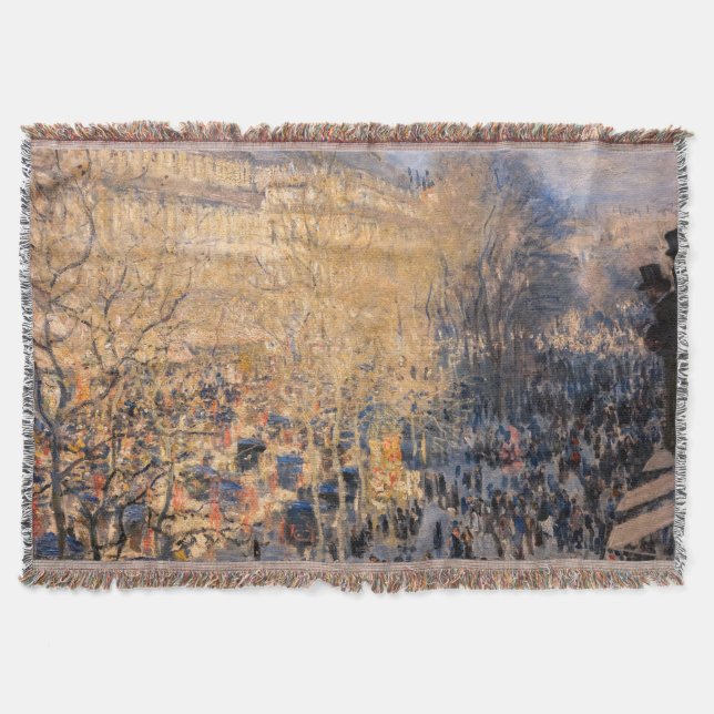 Claude Monet - Boulevard des Capucines i Paris Filt (Framsidan)