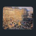 Claude Monet - Boulevard des Capucines i Paris Magnet<br><div class="desc">Boulevard des Capucines in Paris - Claude Monet,  Oil on Canvas,  1873</div>