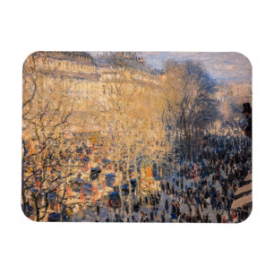 Claude Monet - Boulevard des Capucines i Paris Magnet