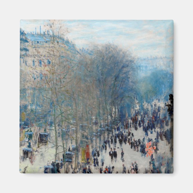 Claude Monet Boulevard des Capucines Magnet (Framsidan)