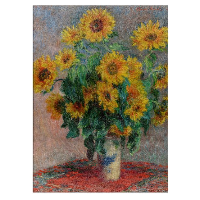Claude Monet - Bouquet av solblommor (Skapare uppladdad)