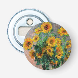 Claude Monet - Bouquet av solblommor Flasköppnare