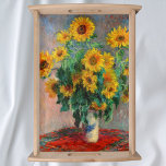 Claude Monet - Bouquet av solblommor Frukostbricka<br><div class="desc">Bouquet of Sunwers / Bouquet de tournesols - Claude Monet,  Oil on Canvas,  1881</div>