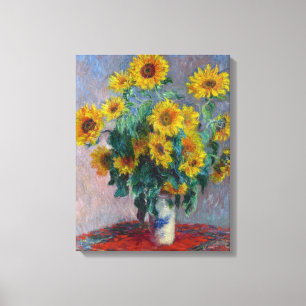 Claude Monet Bouquet Canvastryck