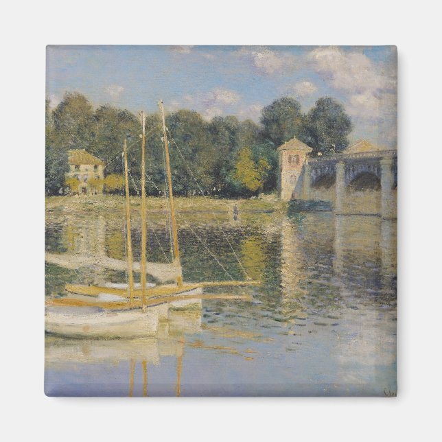 Claude Monet | Bron i Argentina, 1874 Magnet (Framsidan)