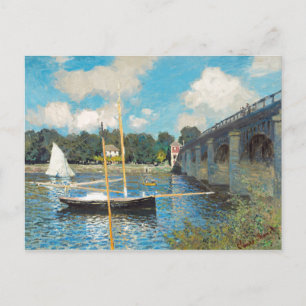 Claude Monet Bron i Argentina (1874) Vykort