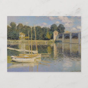 Claude Monet Bron i Argentina, 1874 Vykort