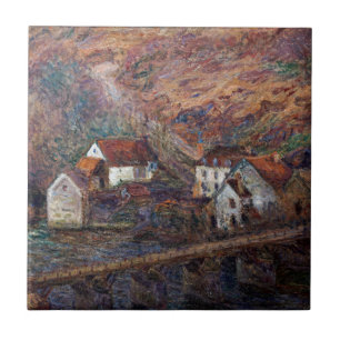 Claude Monet - Bron vid Vervy Kakelplatta