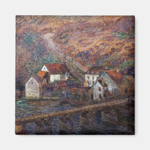 Claude Monet - Bron vid Vervy Magnet