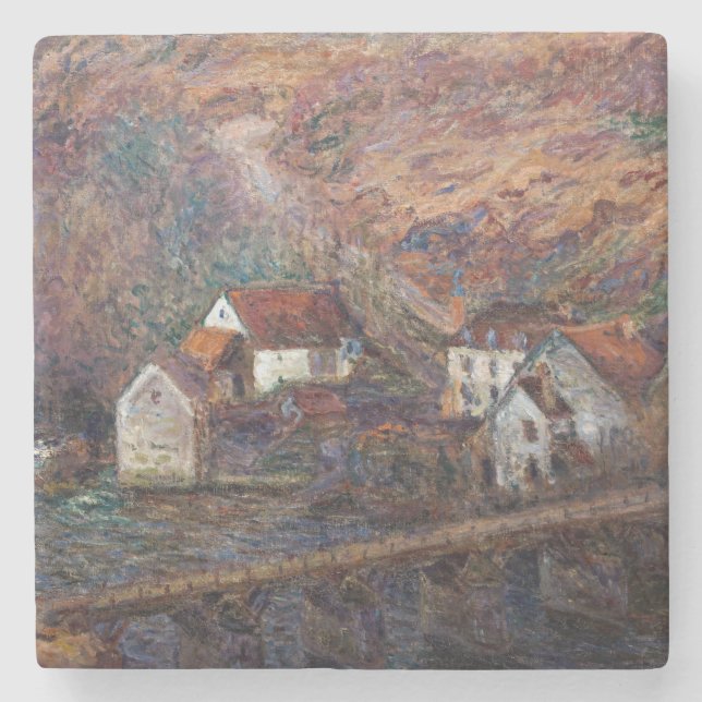Claude Monet - Bron vid Vervy Stenunderlägg (Framsidan)