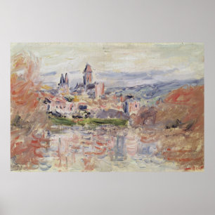 Claude Monet Byn Vetheuil, c.1881 Poster