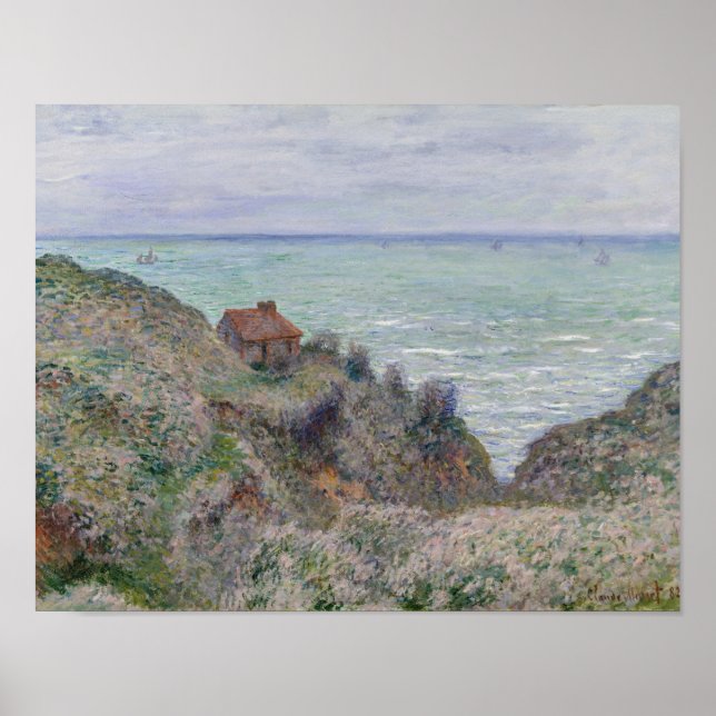Claude Monet - Cabin of the Anpassningsbars Watch Poster (Framsidan)