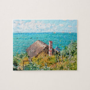 Claude Monet Cabin på Saint-Adresse Fine Art Pussel