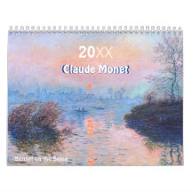 Claude Monet Calendar Impressionist