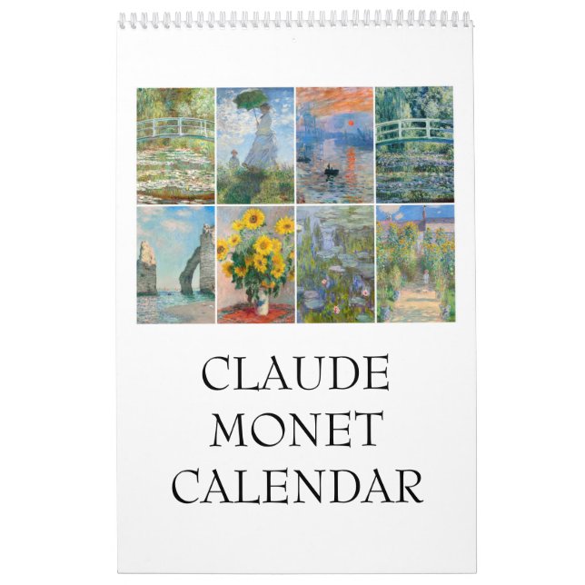Claude Monet Calendar Kalender (Omslag)
