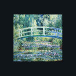 Claude Monet Canvastryck<br><div class="desc">Claude Monet-Vatten Lilies och japanska bron</div>