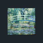 Claude Monet Canvastryck<br><div class="desc">Claude Monet-Vatten Lilies och japanska bron</div>