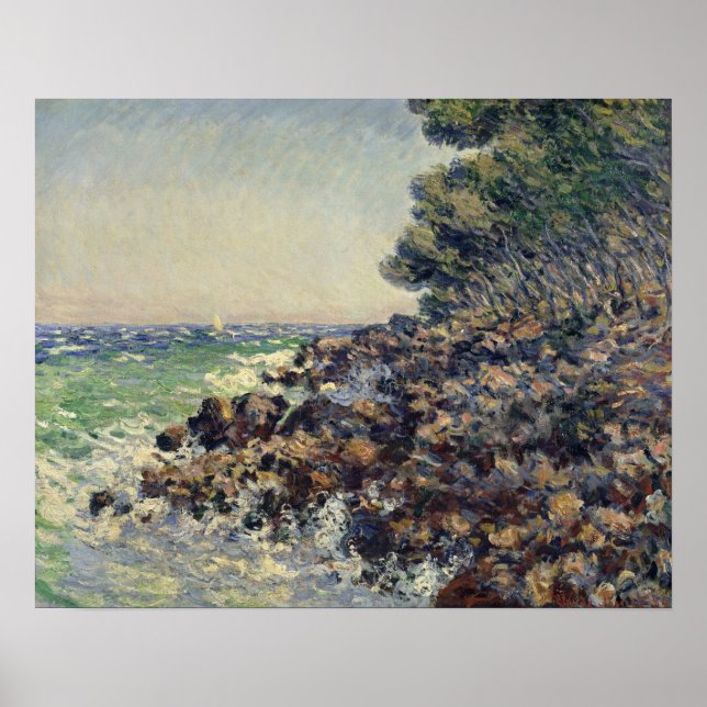 Claude Monet | Cap Martin, 1884 Poster (Framsidan)