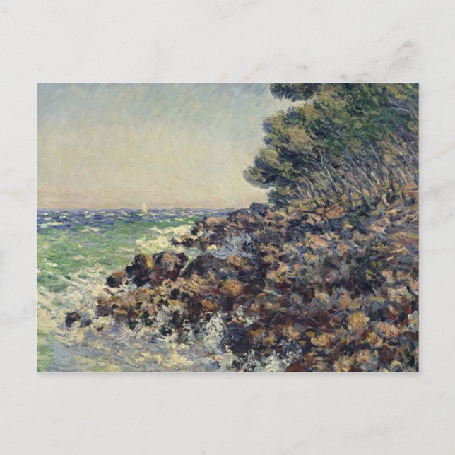 Claude Monet | Cap Martin, 1884 Vykort (Framsida)