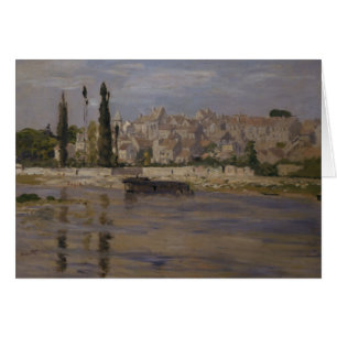 Claude Monet Carrieres-Sanktt-Denis, 1872 Hälsningskort