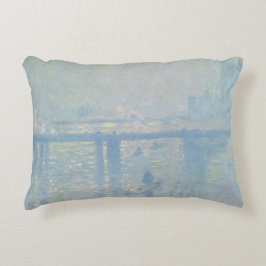 Claude Monet - Charing Kor Bridge Prydnadskudde