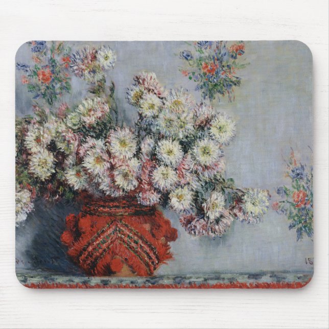 Claude Monet | Chrysanthemums, 1878 Musmatta (Framsidan)