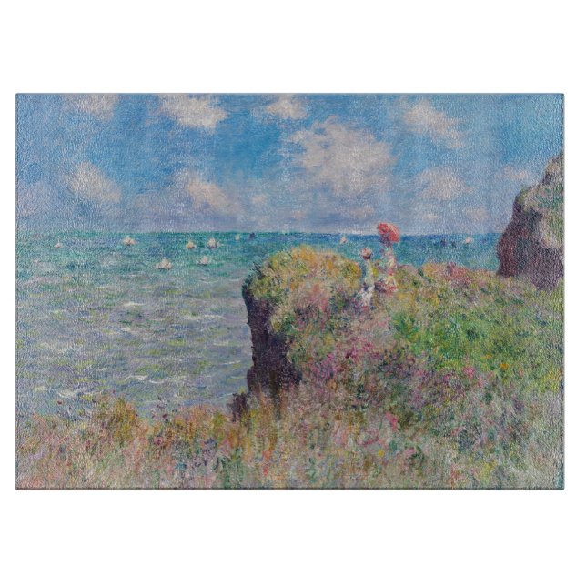 Claude Monet - Cliff Walk i Pourville (Framsidan)