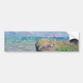 Claude Monet - Cliff Walk i Pourville Bildekal