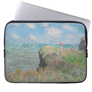 Claude Monet - Cliff Walk i Pourville Laptop Fodral