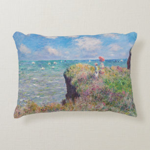 Claude Monet - Cliff Walk i Pourville Prydnadskudde