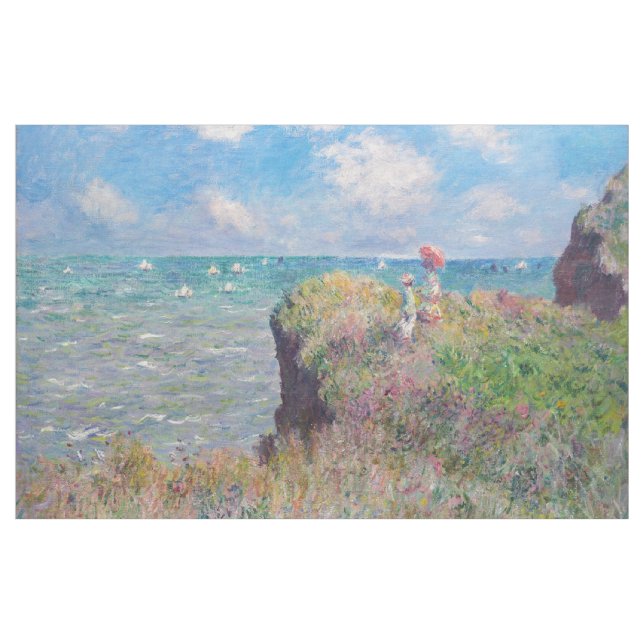 Claude Monet - Cliff Walk i Pourville Tyg (Yard)