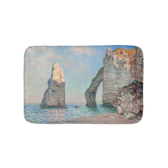 Claude Monet - Cliffs at Etretat Badrumsmatta (Framsidan)