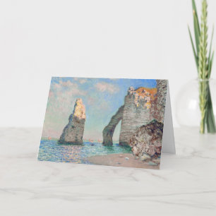 Claude Monet - Cliffs at Etretat Kort