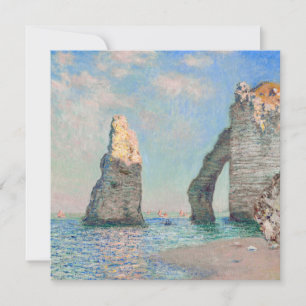Claude Monet - Cliffs at Etretat Tack Kort