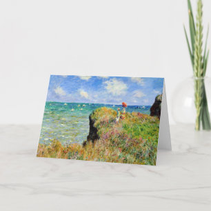 Claude Monet Clifftop Walk Kort