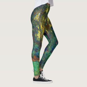 Claude Monet - Corner of a Pond with Waterlilies Leggings