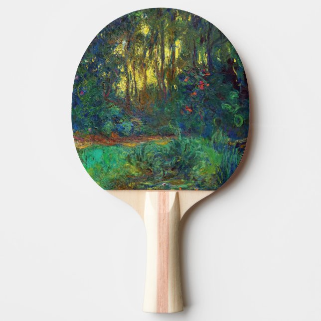 Claude Monet - Corner of a Pond with Waterlilies Pingisracket (Framsidan)