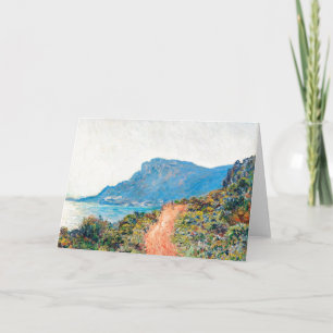Claude Monet Cornichen nära Monaco Kort
