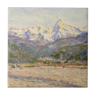 Claude Monet dalen av Nerviaen Kakelplatta