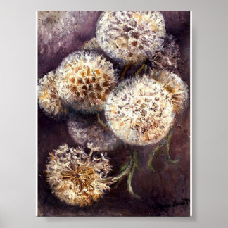 Claude Monet - Dandelions Reproduction Print Poster